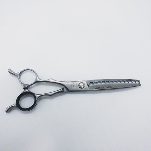 【マック シザーBMAC】HONEY30Lハニー メガネ シザー セニング 美容ハサミ すきばさみ 美容師 理容師 約30% 左利き 6インチ 中古 sc716