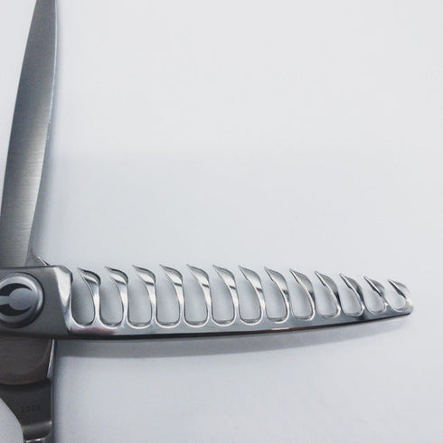 【マック シザーBMAC】HONEY30Lハニー メガネ シザー セニング 美容ハサミ すきばさみ 美容師 理容師 約30% 左利き 6インチ 中古 sc716