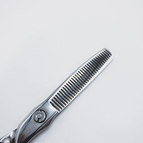 【ミズタニシザーズ ミズタニシザーMIZUTANI SCISSORS】SCHOREM MASTER33 シュコーラムマスター オフセット シザー セニング 美容ハサミ すきばさみ 美容師 理容師 約25~30% 右利き 5.8インチ 中古 sc733