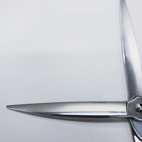 【トギノンTOGINON】シリウスタフ シャークエッジ シザー オフセット 理容 美容ハサミ 美容師 理容師 右利き 7インチ 中古 sc739