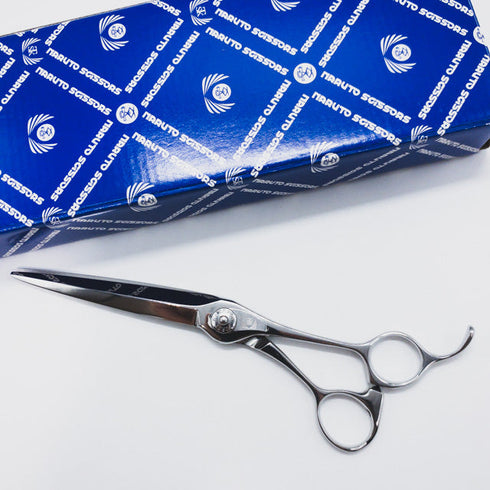 【ナルトシザーズ ナルトシザーNARUTO SCISSORS】RKミカドラインZ シザー オフセット 理容 美容ハサミ 美容師 理容師 右利き 6.8インチ 中古 sc757