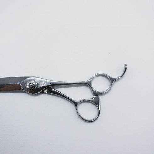 【ナルトシザーズ ナルトシザーNARUTO SCISSORS】RKミカドラインZ シザー オフセット 理容 美容ハサミ 美容師 理容師 右利き 6.8インチ 中古 sc757