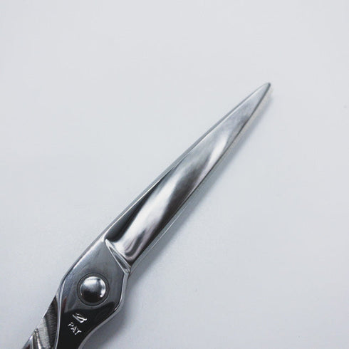 【ナルトシザーズ ナルトシザーNARUTO SCISSORS】RKミカドラインZ シザー オフセット 理容 美容ハサミ 美容師 理容師 右利き 6.8インチ 中古 sc757