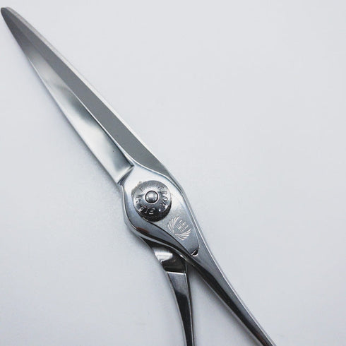 【ナルトシザーズ ナルトシザーNARUTO SCISSORS】RKミカドラインZ シザー オフセット 理容 美容ハサミ 美容師 理容師 右利き 6.8インチ 中古 sc757