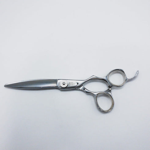 【メーカー不明】GA-XBR-625 シザー オフセット 理容 美容ハサミ 美容師 理容師 右利き 6.25インチ 中古 sc778