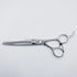 【TC scissors】 オフセット シザー セニング 美容ハサミ すきばさみ 美容師 理容師 約10~20% 右利き 6インチ 中古 sc78