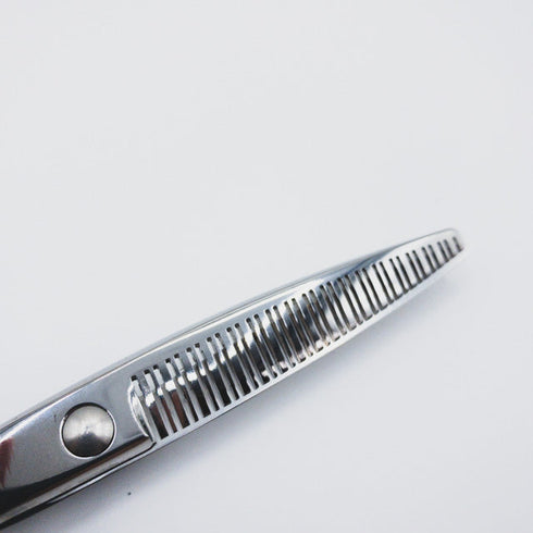 【TC scissors】 オフセット シザー セニング 美容ハサミ すきばさみ 美容師 理容師 約10~20% 右利き 6インチ 中古 sc78