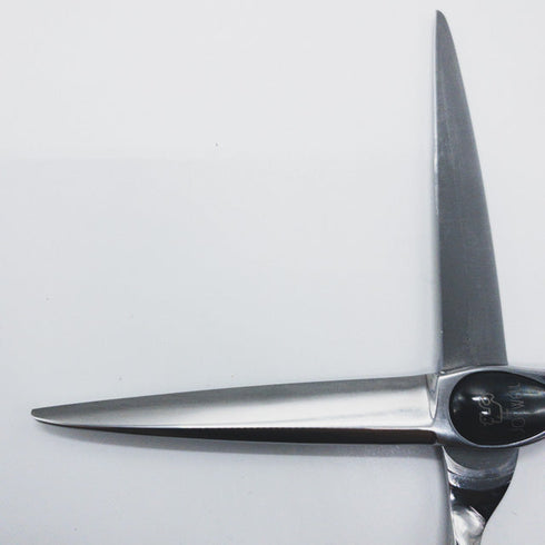 美品【ジョーウェルJOEWELL】SPM-600 スプリーム シザー オフセット 理容 美容ハサミ 美容師 理容師 右利き 6インチ 中古 sc790