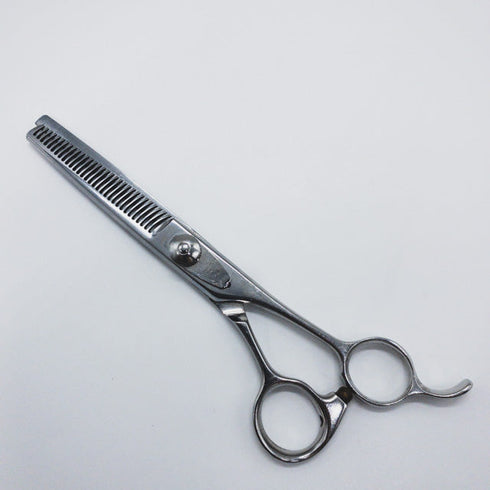 【キラシザーズ キラシザーKIRA】 オフセット シザー セニング 美容ハサミ すきばさみ 美容師 理容師 約% 右利き 6インチ 中古 sc797