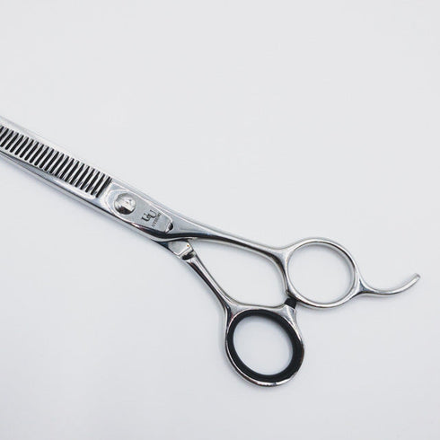 【内海ウツミUTSUMI】NNS-20 オフセット シザー セニング 美容ハサミ すきばさみ 美容師 理容師 約30~40% 右利き 5.9インチ 中古 sc8