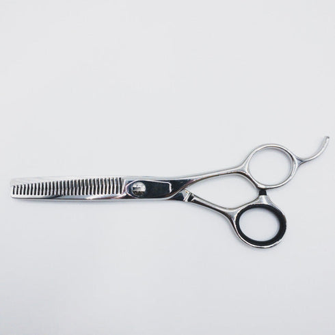 【内海ウツミUTSUMI】NNS-20 オフセット シザー セニング 美容ハサミ すきばさみ 美容師 理容師 約30~40% 右利き 5.9インチ 中古 sc8