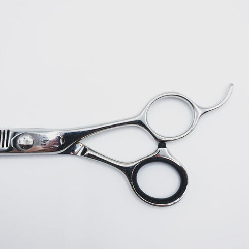 【内海ウツミUTSUMI】NNS-20 オフセット シザー セニング 美容ハサミ すきばさみ 美容師 理容師 約30~40% 右利き 5.9インチ 中古 sc8