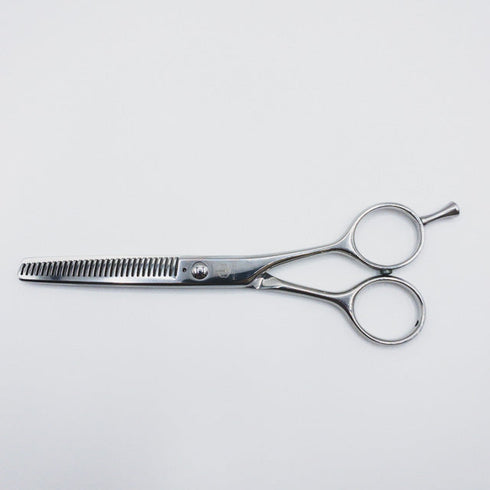 【ミズタニシザーズ ミズタニシザーMIZUTANI SCISSORS】Re-tro THINNING 30レトロ メガネ シザー セニング 美容ハサミ すきばさみ 美容師 理容師 約30% 右利き 5.7インチ 中古 sc80