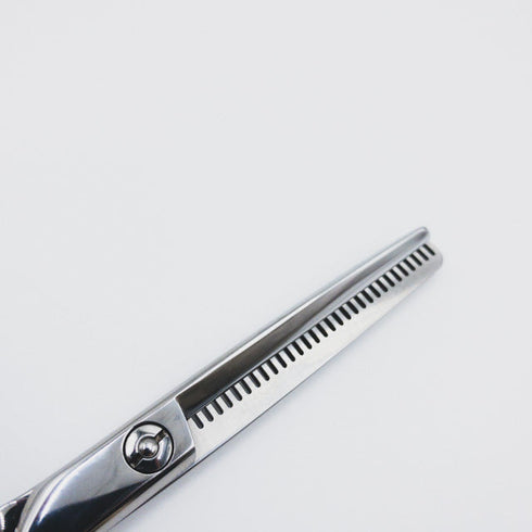 【ミズタニシザーズ ミズタニシザーMIZUTANI SCISSORS】Re-tro THINNING 30レトロ メガネ シザー セニング 美容ハサミ すきばさみ 美容師 理容師 約30% 右利き 5.7インチ 中古 sc80
