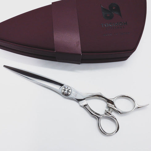 新品同様【トギノンTOGINON】KING SPREAD7.0キングスプレッド シザー オフセット 理容 美容ハサミ 美容師 理容師 右利き 7インチ 中古 sc800
