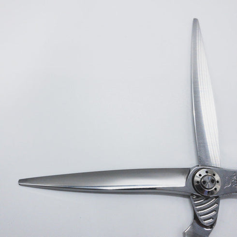 新品同様【トギノンTOGINON】KING SPREAD7.0キングスプレッド シザー オフセット 理容 美容ハサミ 美容師 理容師 右利き 7インチ 中古 sc800