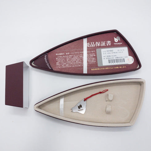 新品同様【トギノンTOGINON】KING SPREAD7.0キングスプレッド シザー オフセット 理容 美容ハサミ 美容師 理容師 右利き 7インチ 中古 sc800