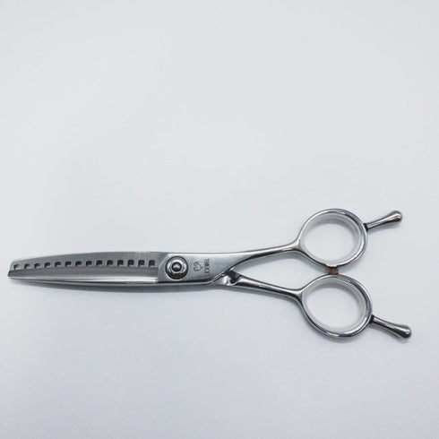 美品【ジョーウェルJOEWELL】HXG-14 メガネ シザー セニング 美容ハサミ すきばさみ 美容師 理容師 約40~50% 右利き 5.9インチ 中古 sc801