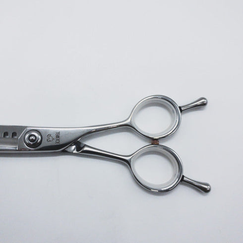 美品【ジョーウェルJOEWELL】HXG-14 メガネ シザー セニング 美容ハサミ すきばさみ 美容師 理容師 約40~50% 右利き 5.9インチ 中古 sc801