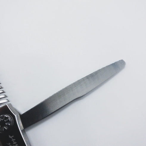 美品【ハヤシシザーズ ハヤシシザーHAYASHI SCISSORS】HYS-23R4-WH-6 メガネ シザー セニング 美容ハサミ すきばさみ 美容師 理容師 約35~40% 右利き 6インチ 中古 sc805