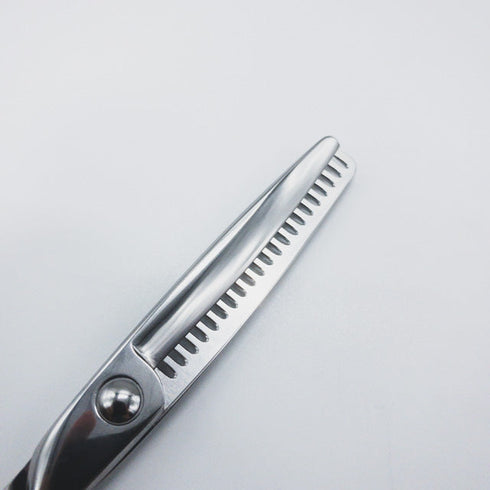 美品【クラーロCLARO】 オフセット シザー セニング ケアセニング美容ハサミ すきばさみ 美容師 理容師 約10~20% 右利き 6インチ 中古 sc807