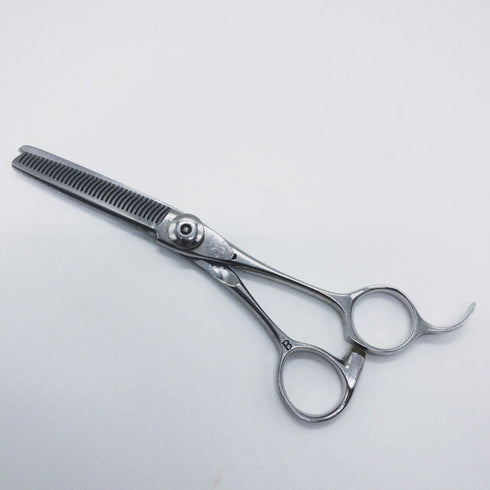 【ナルトシザーズ ナルトシザーNARUTO SCISSORS】デザインカット ヘネシーキングSⅡ オフセット シザー セニング 美容ハサミ すきばさみ 美容師 理容師 約35~40% 右利き 5.5インチ 中古 sc811