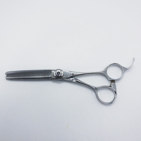 【ナルトシザーズ ナルトシザーNARUTO SCISSORS】デザインカット ヘネシーキングSⅡ オフセット シザー セニング 美容ハサミ すきばさみ 美容師 理容師 約35~40% 右利き 5.5インチ 中古 sc811
