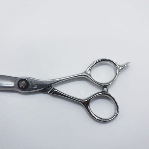 美品【トギノンTOGINON】NEOスライド modelⅢ新型 シザー メガネ 理容 美容ハサミ 美容師 理容師 右利き 6インチ 中古 sc812