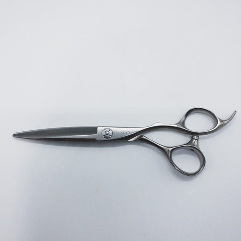 美品【クラーロCLARO】ドライカット シザー オフセット 理容 美容ハサミ 美容師 理容師 右利き 6.2インチ 中古 sc815