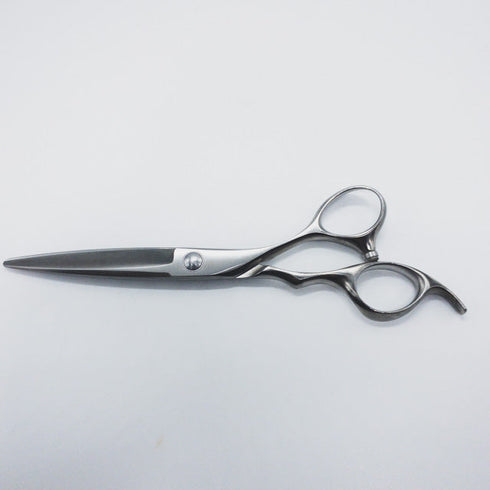 美品【クラーロCLARO】ドライカット シザー オフセット 理容 美容ハサミ 美容師 理容師 右利き 6.2インチ 中古 sc815