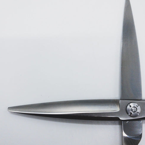 美品【クラーロCLARO】ドライカット シザー オフセット 理容 美容ハサミ 美容師 理容師 右利き 6.2インチ 中古 sc815