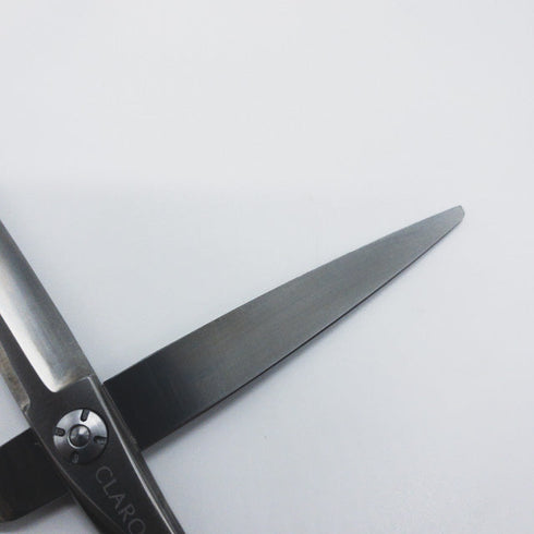 美品【クラーロCLARO】ドライカット シザー オフセット 理容 美容ハサミ 美容師 理容師 右利き 6.2インチ 中古 sc815