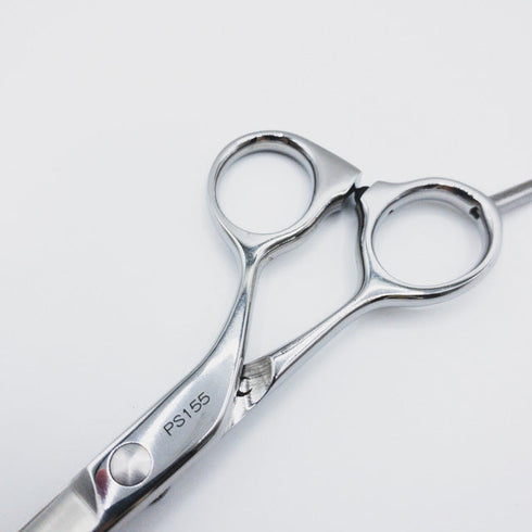 美品【マックシザーBMAC】PS155シザー オフセット理容 美容ハサミ 右利き 5.5インチ 中古 sc82