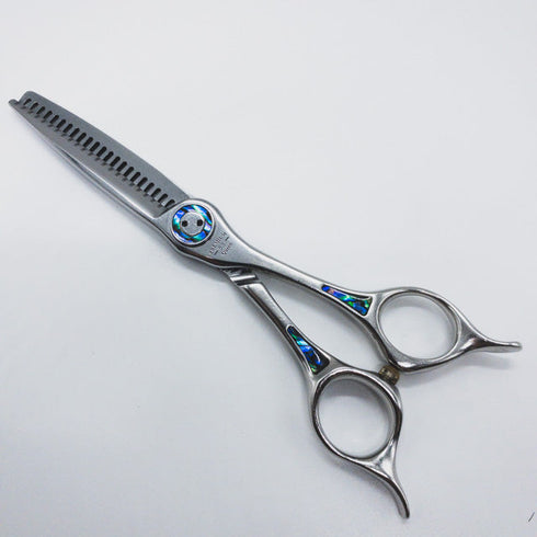 【トギノンTOGINON】PREMIUM TWIN5.8プレミアムクイーン ツイン メガネ シザー セニング 美容ハサミ すきばさみ 美容師 理容師 約40% 右利き 5.8インチ 中古 sc826