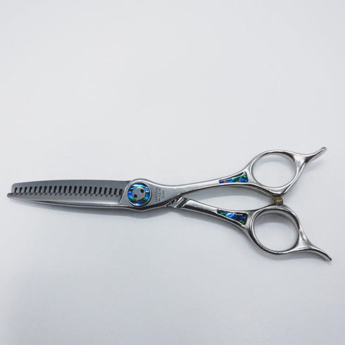 【トギノンTOGINON】PREMIUM TWIN5.8プレミアムクイーン ツイン メガネ シザー セニング 美容ハサミ すきばさみ 美容師 理容師 約40% 右利き 5.8インチ 中古 sc826