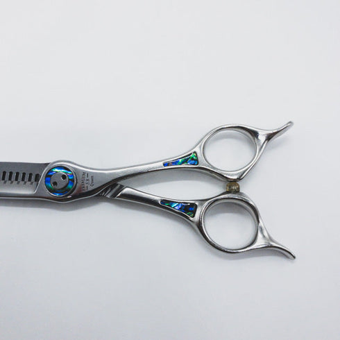 【トギノンTOGINON】PREMIUM TWIN5.8プレミアムクイーン ツイン メガネ シザー セニング 美容ハサミ すきばさみ 美容師 理容師 約40% 右利き 5.8インチ 中古 sc826