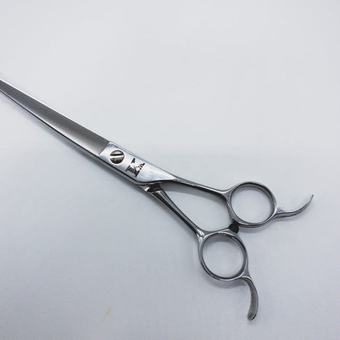 【メーカー不明】KR-675 カーブ トリミングシザー メガネ 右利き トリマー ペット 6.75インチ 中古 sc837