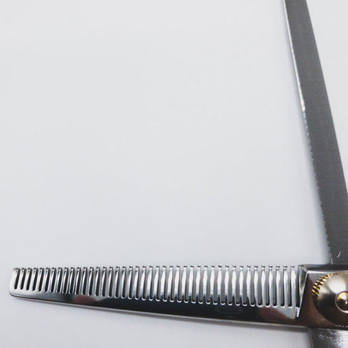 【東京理器 胡蝶】TY-42F トリミングシザー 右利き セニング トリマー ペット 6.5インチ 中古 sc841