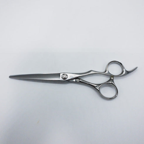 【シザーズジャパンSCISSORS JAPAN】NVHR60i17 LSBS加工 シザー オフセット 理容 美容ハサミ 美容師 理容師 右利き 6インチ 中古 sc849