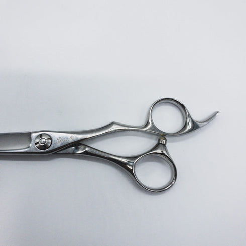 【シザーズジャパンSCISSORS JAPAN】NVHR60i17 LSBS加工 シザー オフセット 理容 美容ハサミ 美容師 理容師 右利き 6インチ 中古 sc849