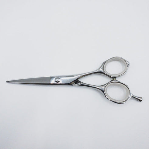 美品【ミズタニシザーズ ミズタニシザーMIZUTANI SCISSORS】BLACK-SMITH PIXYピクシー シザー メガネ 理容 美容ハサミ 美容師 理容師 右利き 5.7インチ 中古 sc85