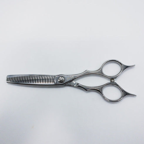 【シザーズジャパンSCISSORS JAPAN】AF25%29i18 LSBS加工 メガネ シザー セニング 美容ハサミ すきばさみ 美容師 理容師 約25% 右利き 6インチ 中古 sc850