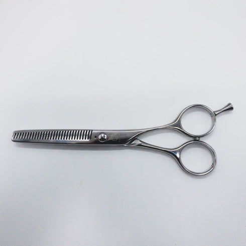 【ミズタニシザーズ ミズタニシザーMIZUTANI SCISSORS】Re-tro THINNING 30レトロ メガネ シザー セニング 美容ハサミ すきばさみ 美容師 理容師 約30% 右利き 5.7インチ 中古 sc853