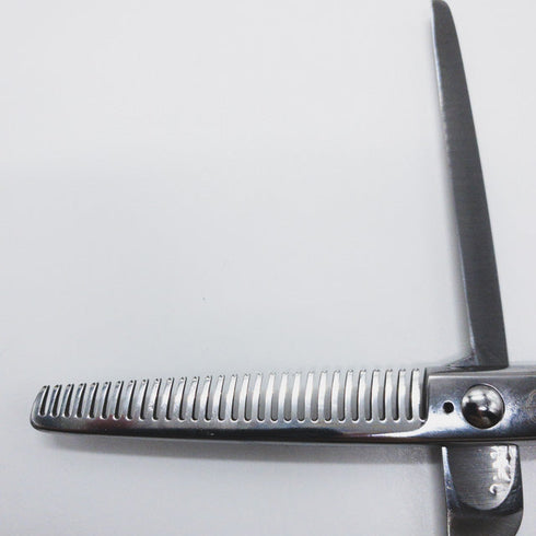 【ミズタニシザーズ ミズタニシザーMIZUTANI SCISSORS】Re-tro THINNING 30レトロ メガネ シザー セニング 美容ハサミ すきばさみ 美容師 理容師 約30% 右利き 5.7インチ 中古 sc853