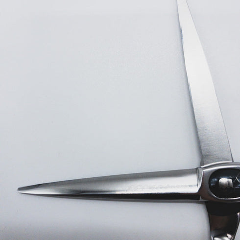 【ジョーウェルJOEWELL×PEEK-A-BOO】PAB-600A シザー メガネ 理容 美容ハサミ 美容師 理容師 右利き 6インチ 中古 sc864