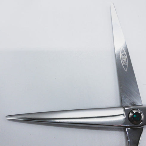 【シザーズジャパンSCISSORS JAPAN】NVHR60i03N LSBS加工 シザー オフセット 理容 美容ハサミ 美容師 理容師 右利き 6インチ 中古 sc869