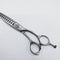 【ミズタニシザーズ ミズタニシザーMIZUTANI SCISSORS】STELLITE alloy 230ステライトアロイ オフセット シザー セニング 美容ハサミ すきばさみ 美容師 理容師 約25~30% 右利き 6.1インチ 中古 sc871