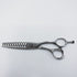 【ミズタニシザーズ ミズタニシザーMIZUTANI SCISSORS】STELLITE alloy 230ステライトアロイ オフセット シザー セニング 美容ハサミ すきばさみ 美容師 理容師 約25~30% 右利き 6.1インチ 中古 sc871