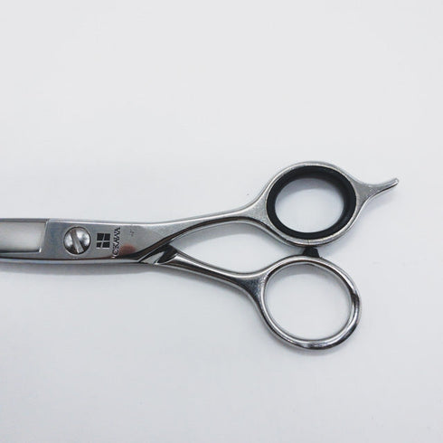 【オオカワプロシザーズ オオカワプロシザーOKAWA PRO SCISSORS】HCS60 ドライカット スライド シザー メガネ 理容 美容ハサミ 美容師 理容師 右利き 6インチ 中古 sc885