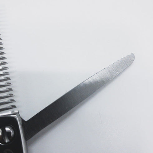 【ヒカリシザーズHIKARI光シザーHIKARI SCISSORS】Angel B 776 オフセット シザー セニング 美容ハサミ すきばさみ 美容師 理容師 約25~30% 右利き 6インチ 中古 sc887